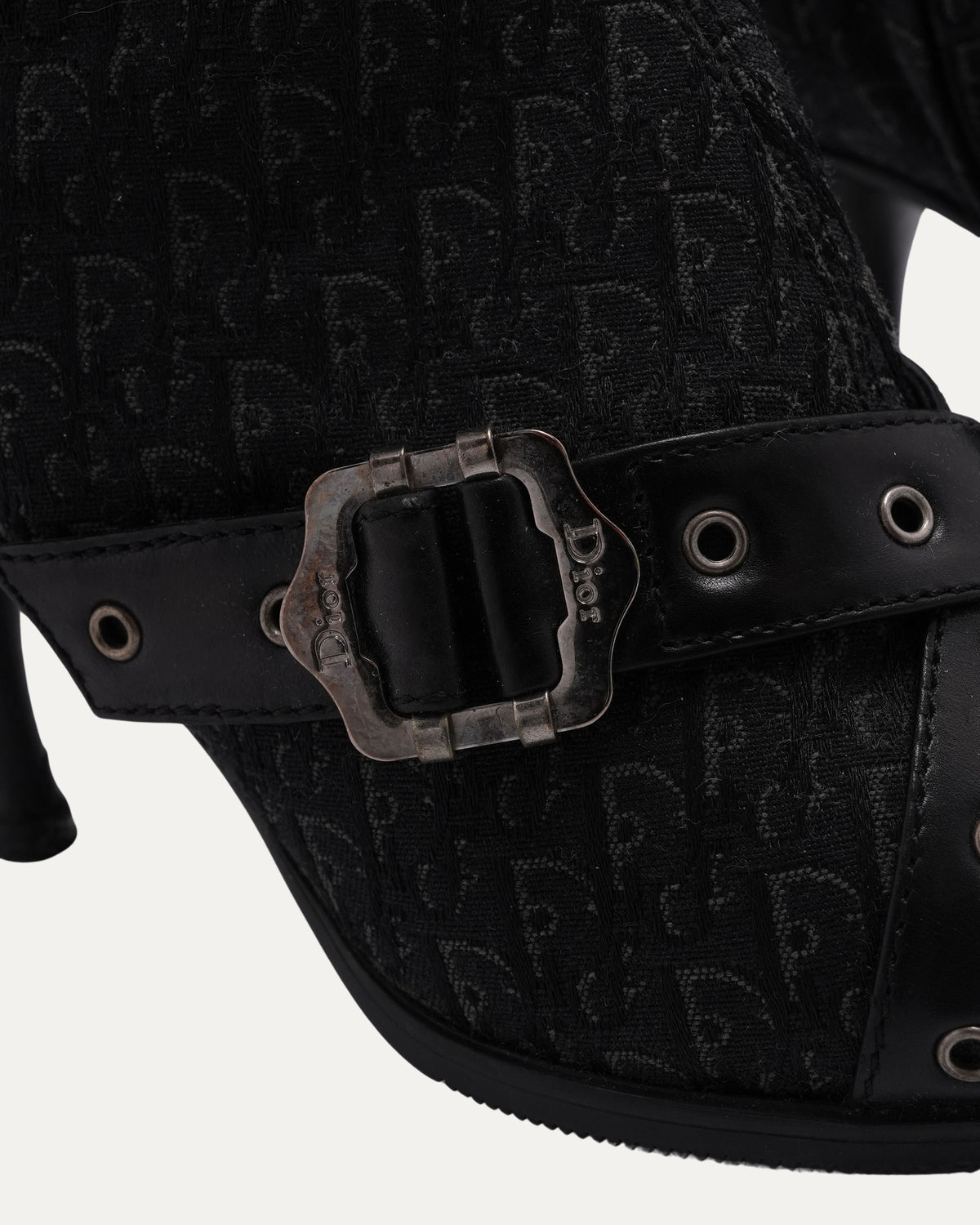 Monogram Buckle Boots