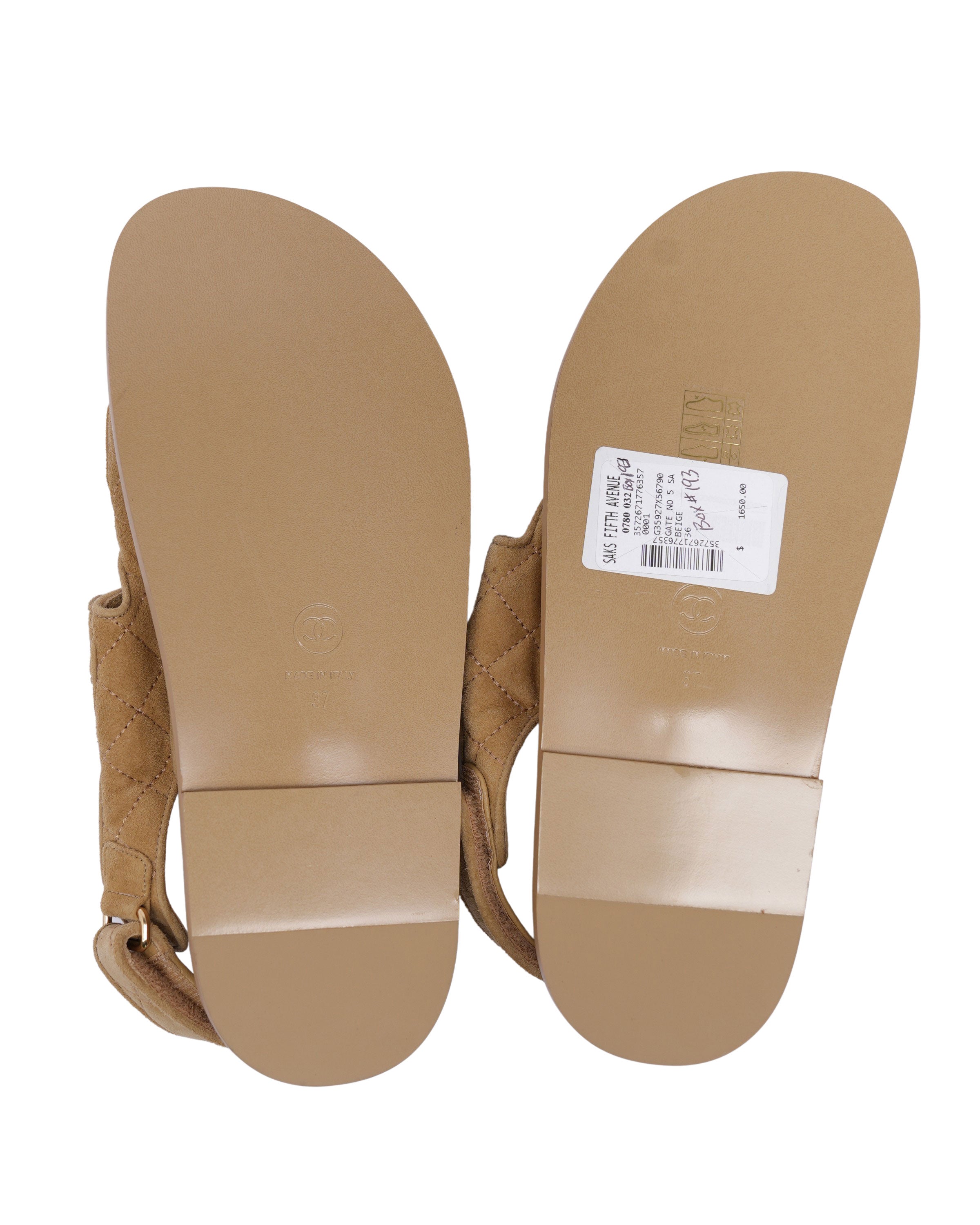 Suede Gate No. 5 Sandals