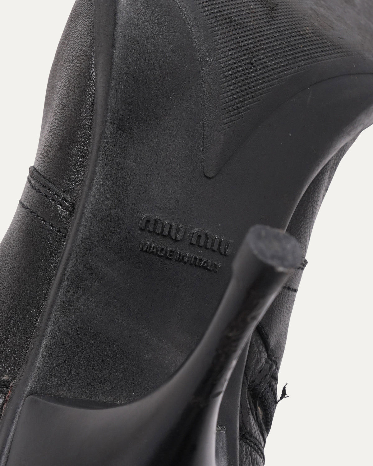 FW 1999 Heeled Moto Boot
