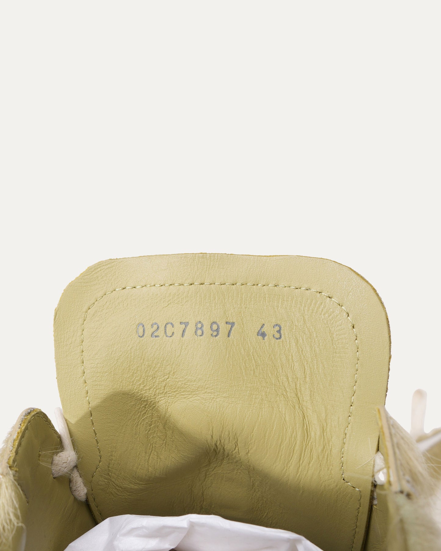 FW23 'LUXOR' Fur Vintage Low Sneaker