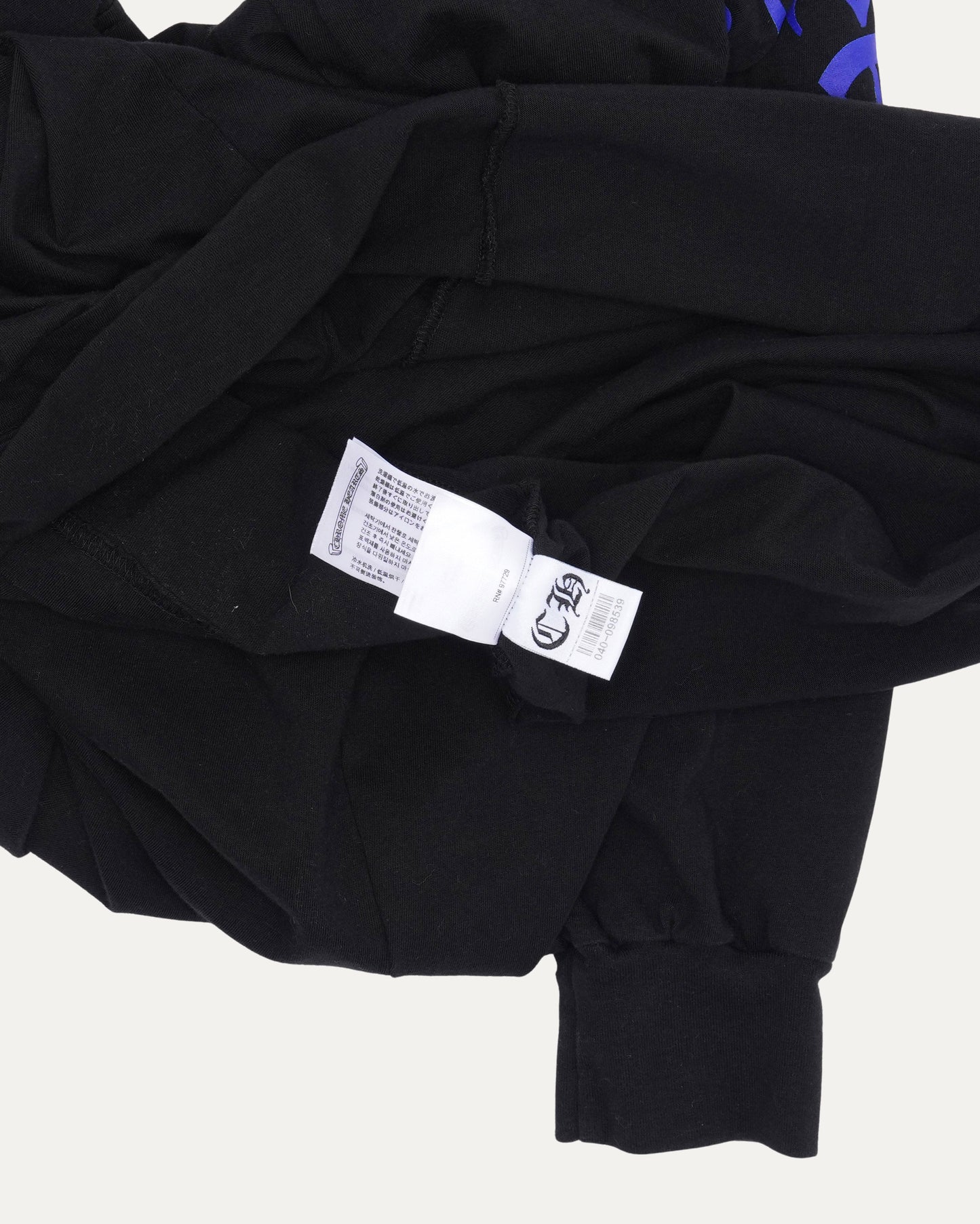 Neck Logo Pocket Long Sleeve T-Shirt