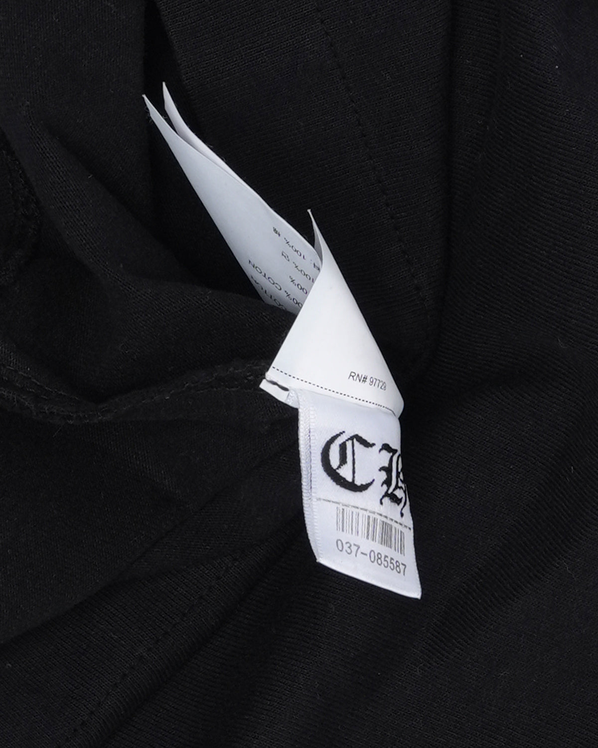 Embroidered Eye Chart Long Sleeve Pocket T-Shirt