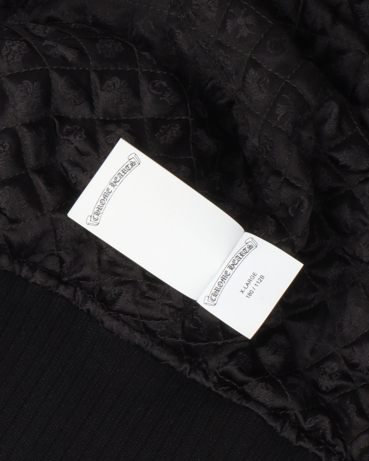 Cross Patch Cashmere Varsity Jacket
