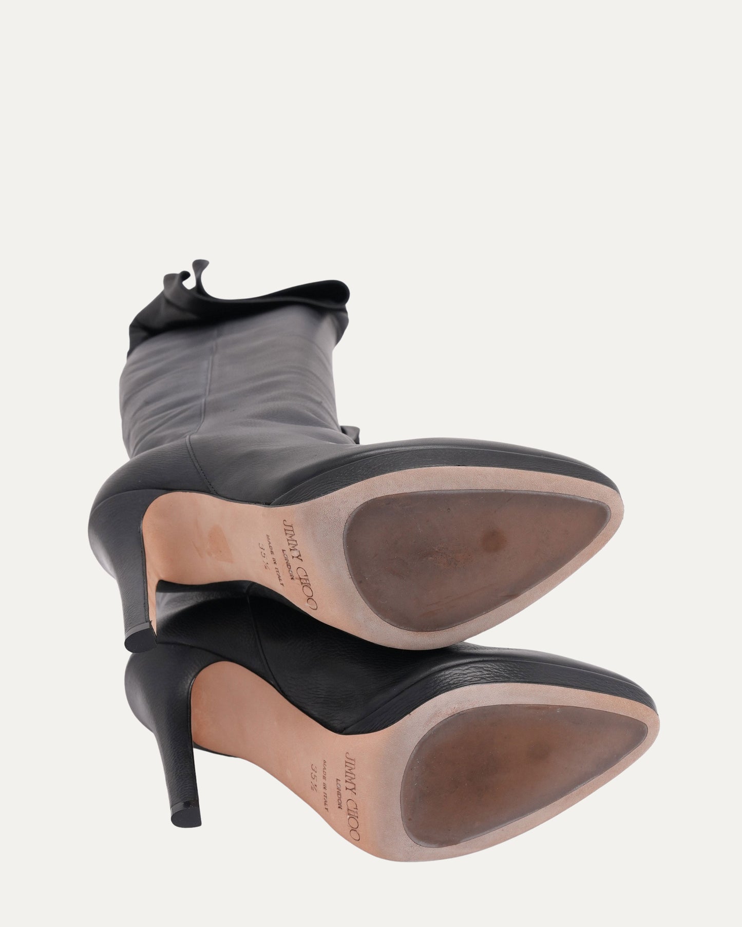 Leather Heeled Boots