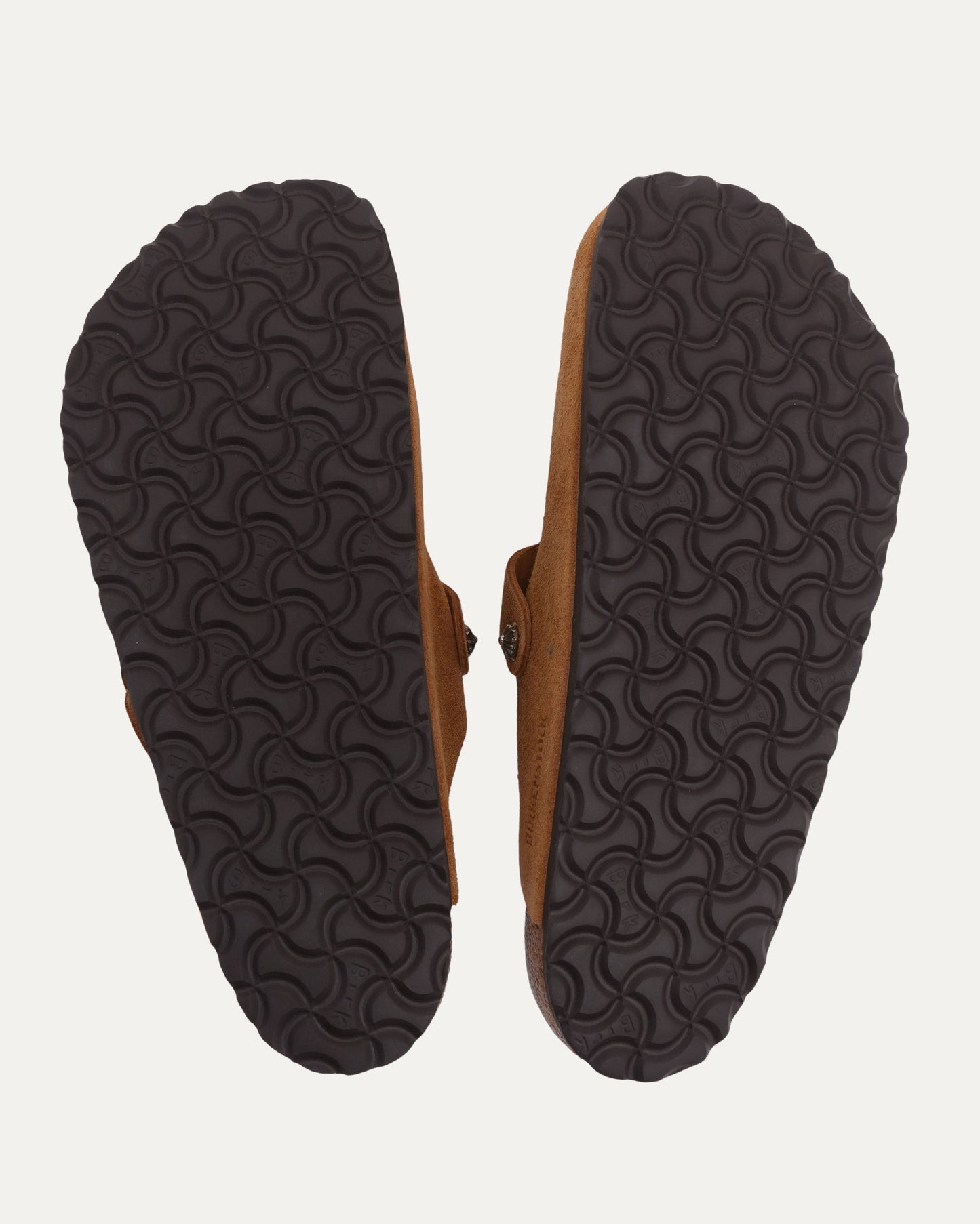 Dagger Embellished Birkenstock Boston Suede Mule