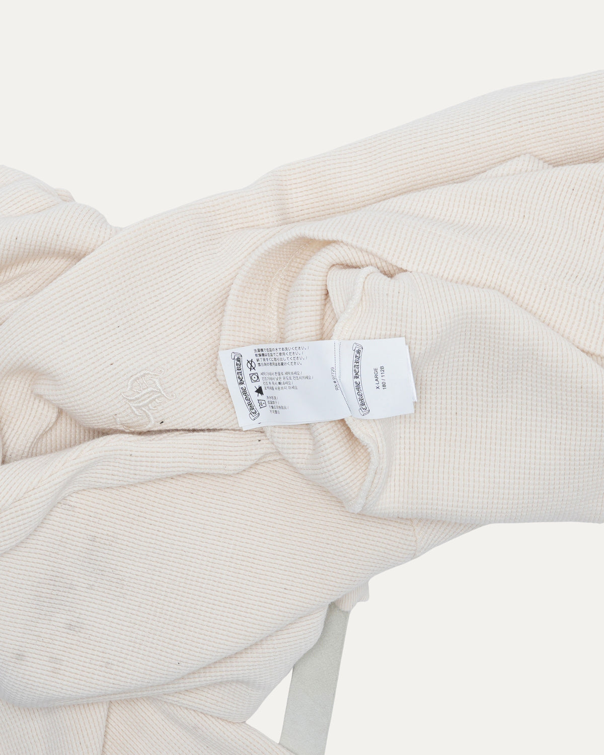 Embroidered Henley Thermal