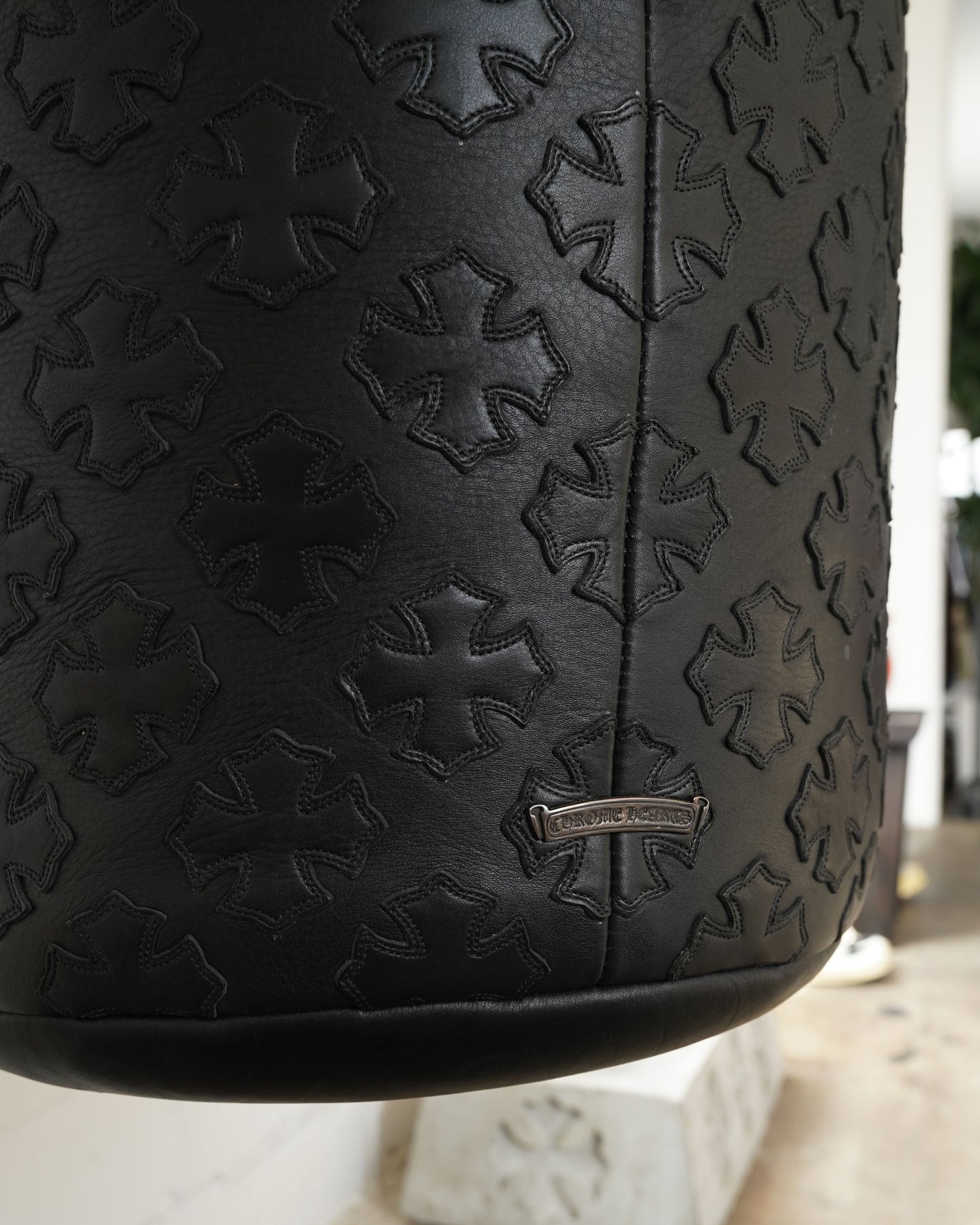 Leather Cross Patch Punching Bag (2018)