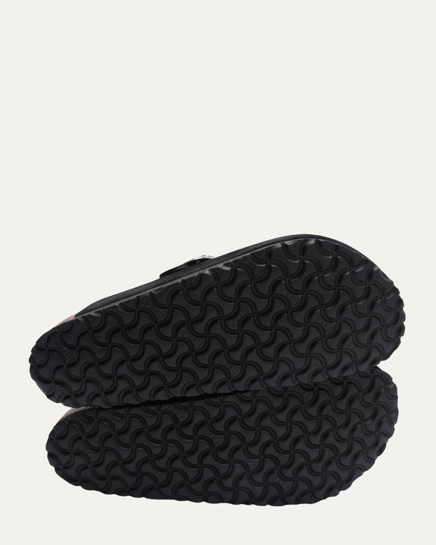 Dagger Embellished Birkenstock Boston Suede Mule