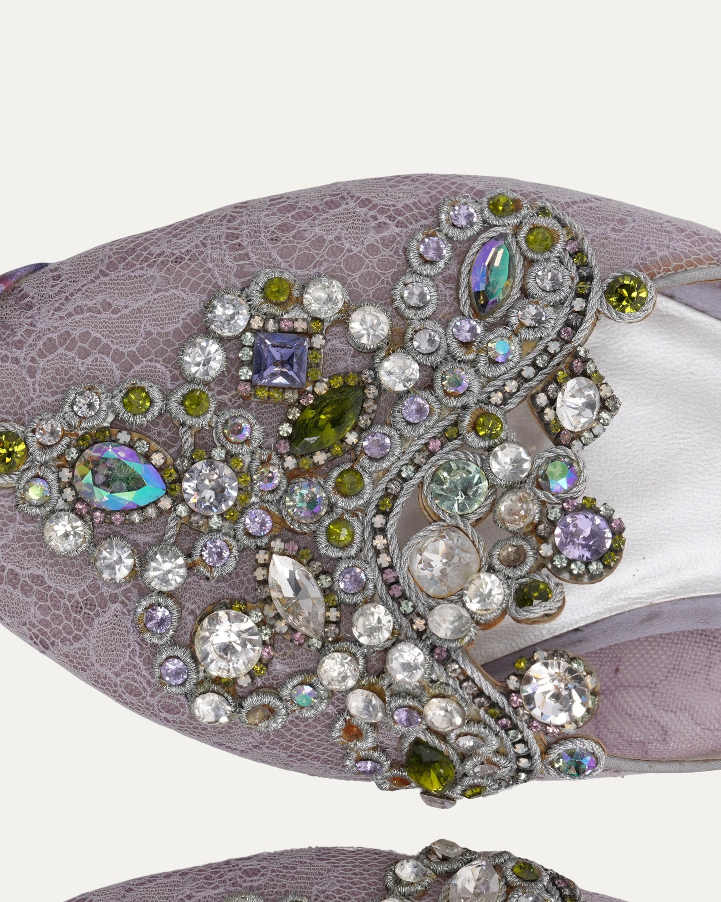 Jewel Embellished Mules