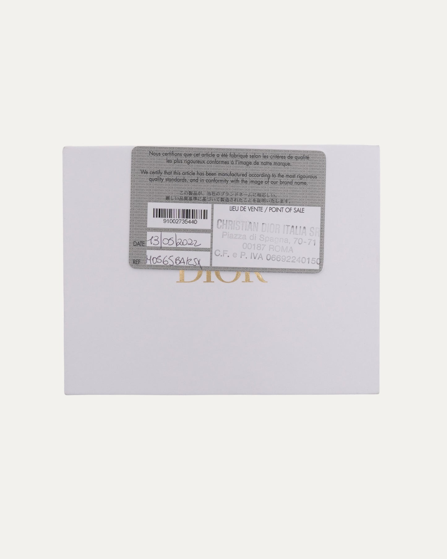 Shiny Crocodile Lady Dior Bag