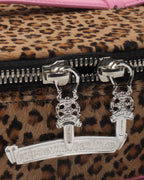 Leather & Pony Hair Jewelry Case
