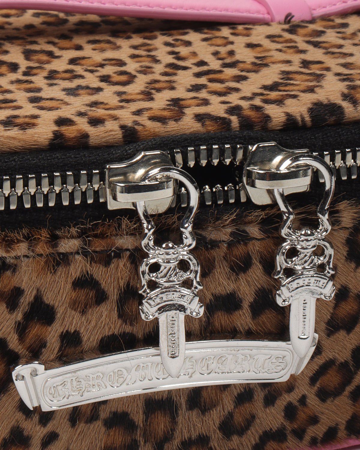 Leather & Pony Hair Jewelry Case