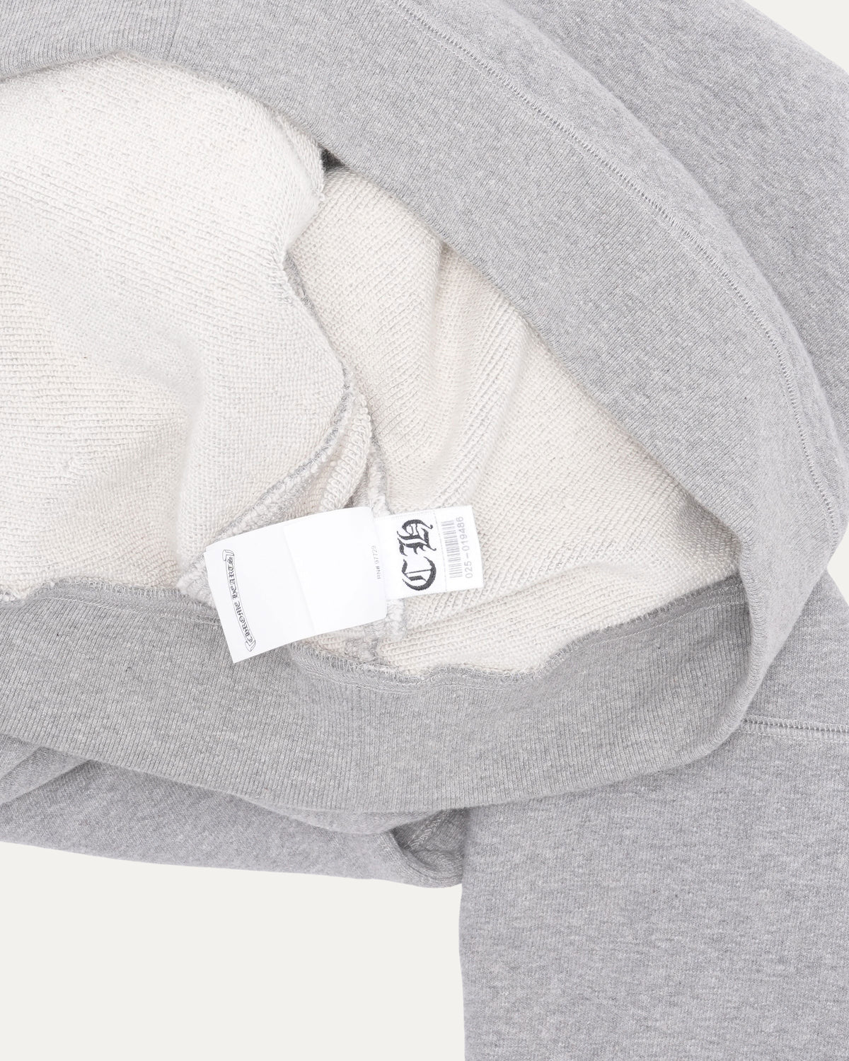 Plus Cross Patch Zip Up Hoodie