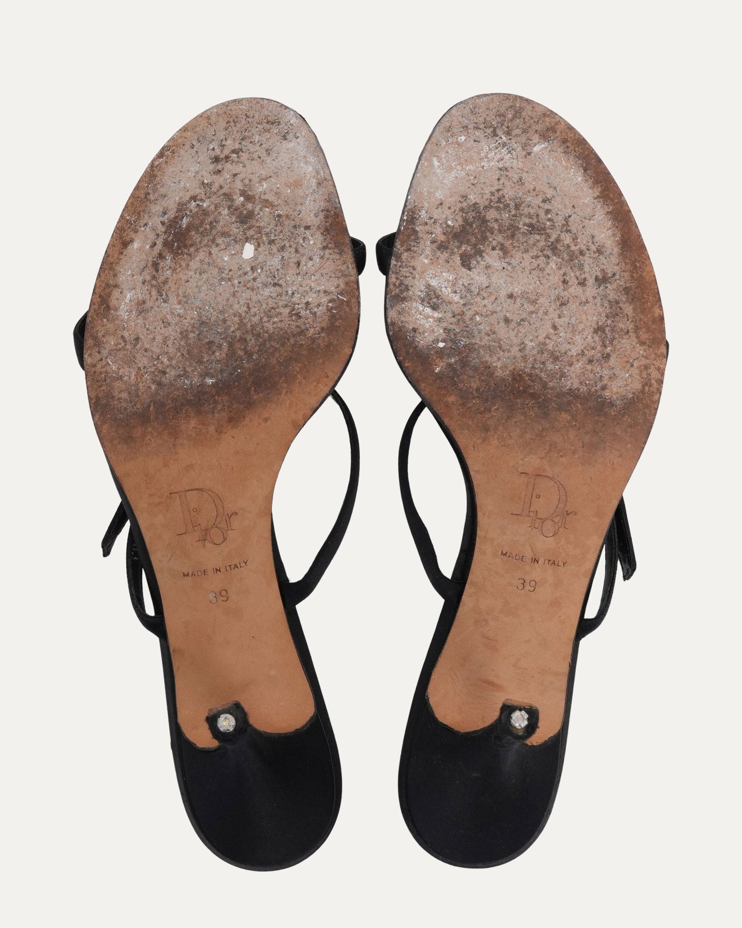 Rhinestone Safety Pin Heels