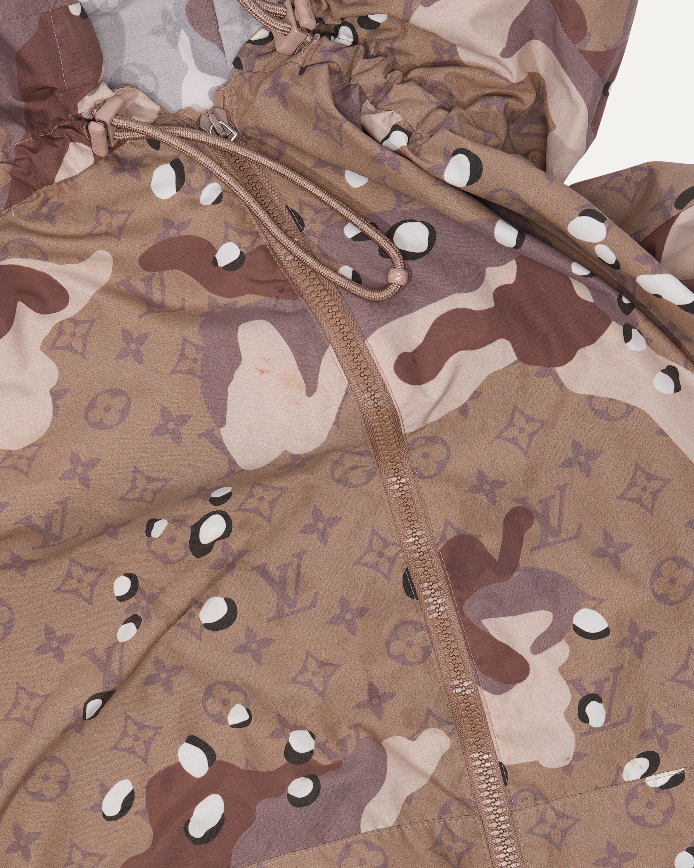 Monogram Desert Camouflage Windbreaker Jacket