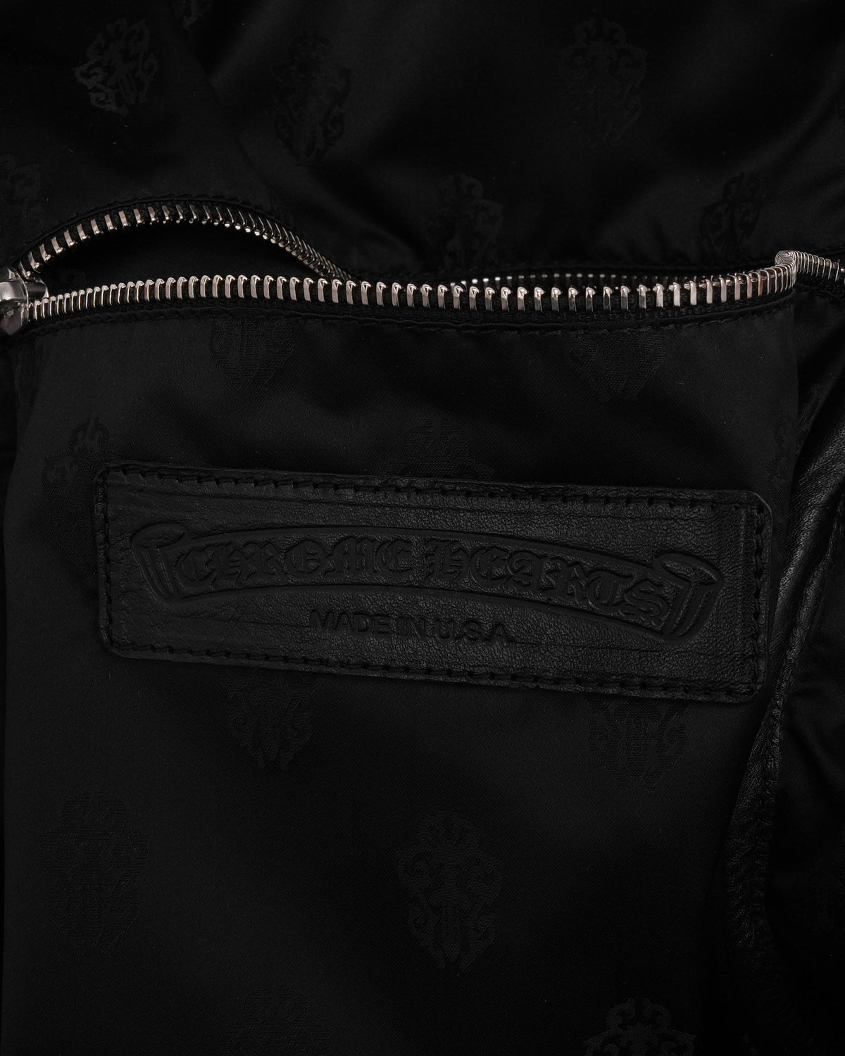 Multicolor Cross Patch Filigree Backpack