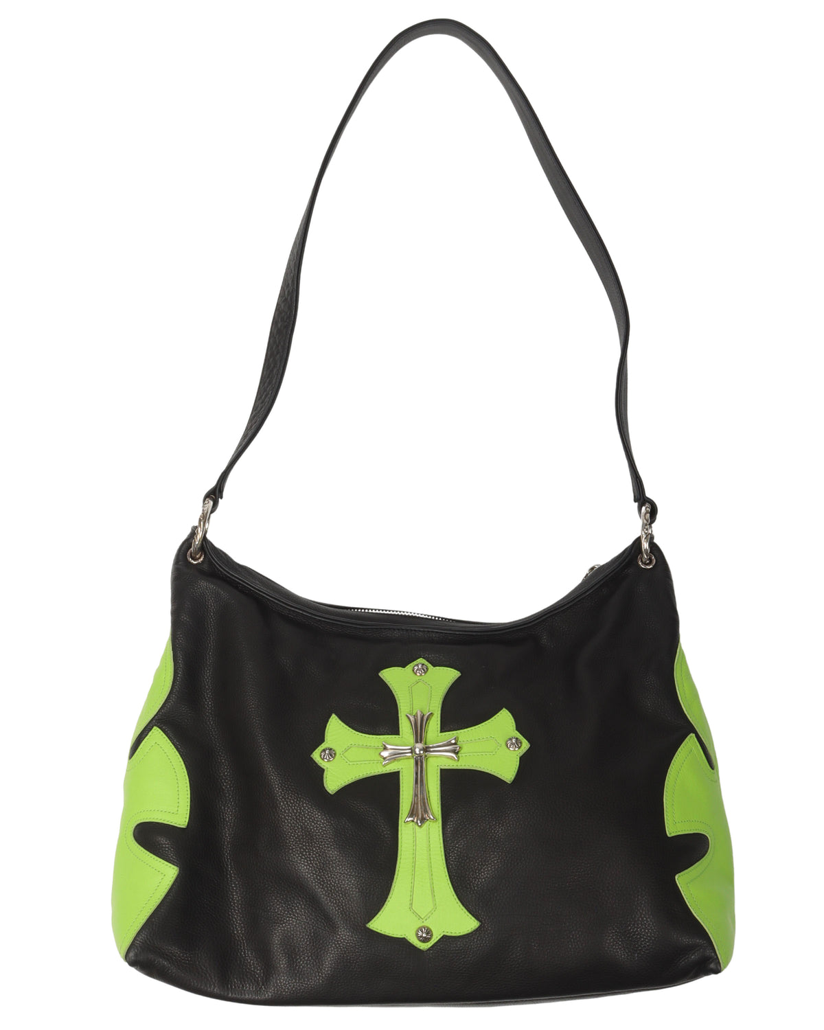 Lyon Cross Patch Shoulder Bag