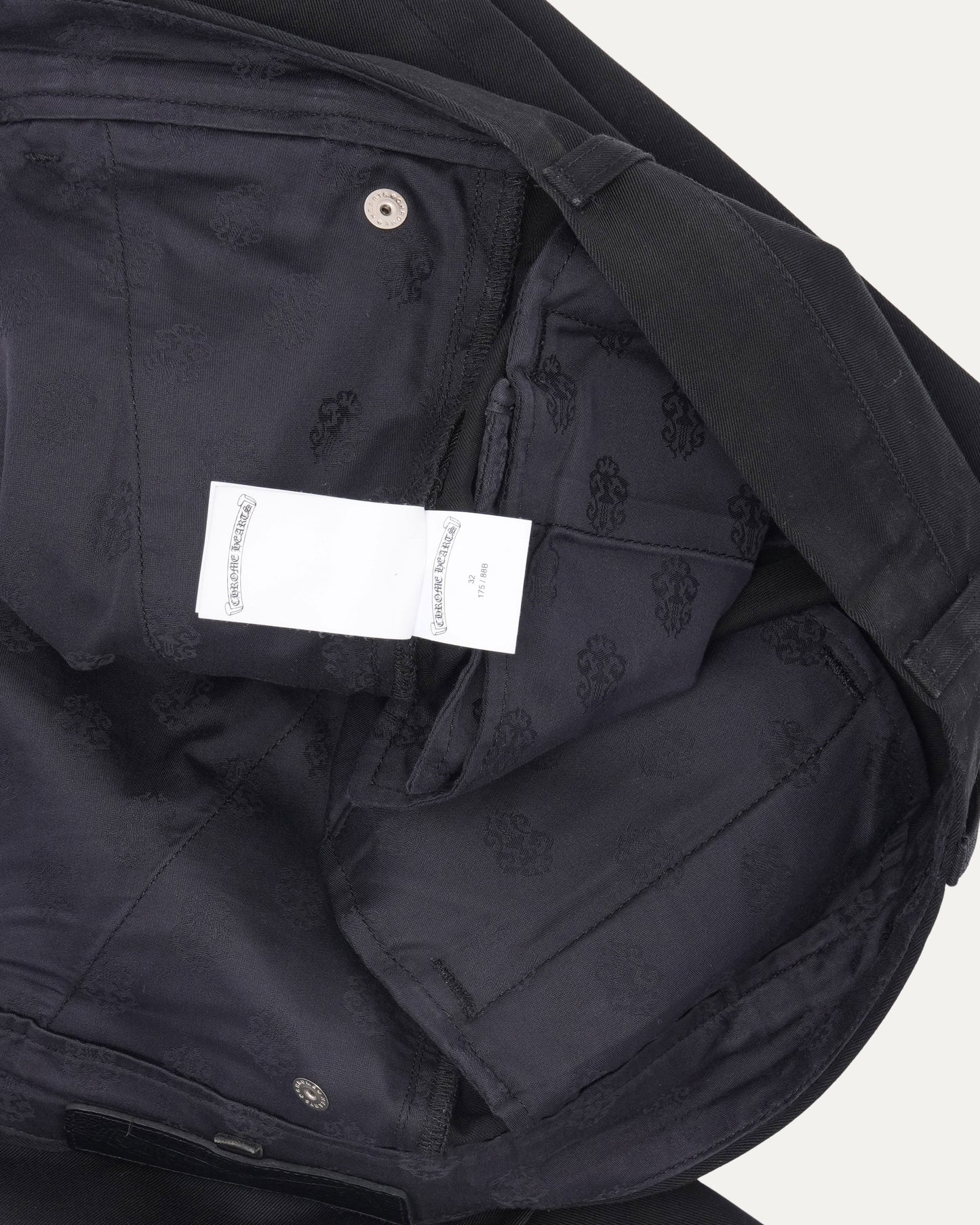 Raw Hem Chino Pants