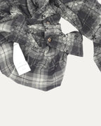 Cross Patch Monogram Flannel Shirt
