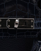 Shiny Crocodile Togo Birkin Touch 25