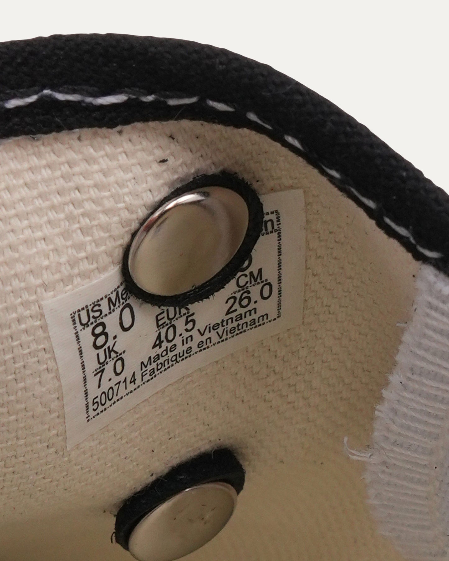 Vans Dagger Embellished Slip On Sneakers