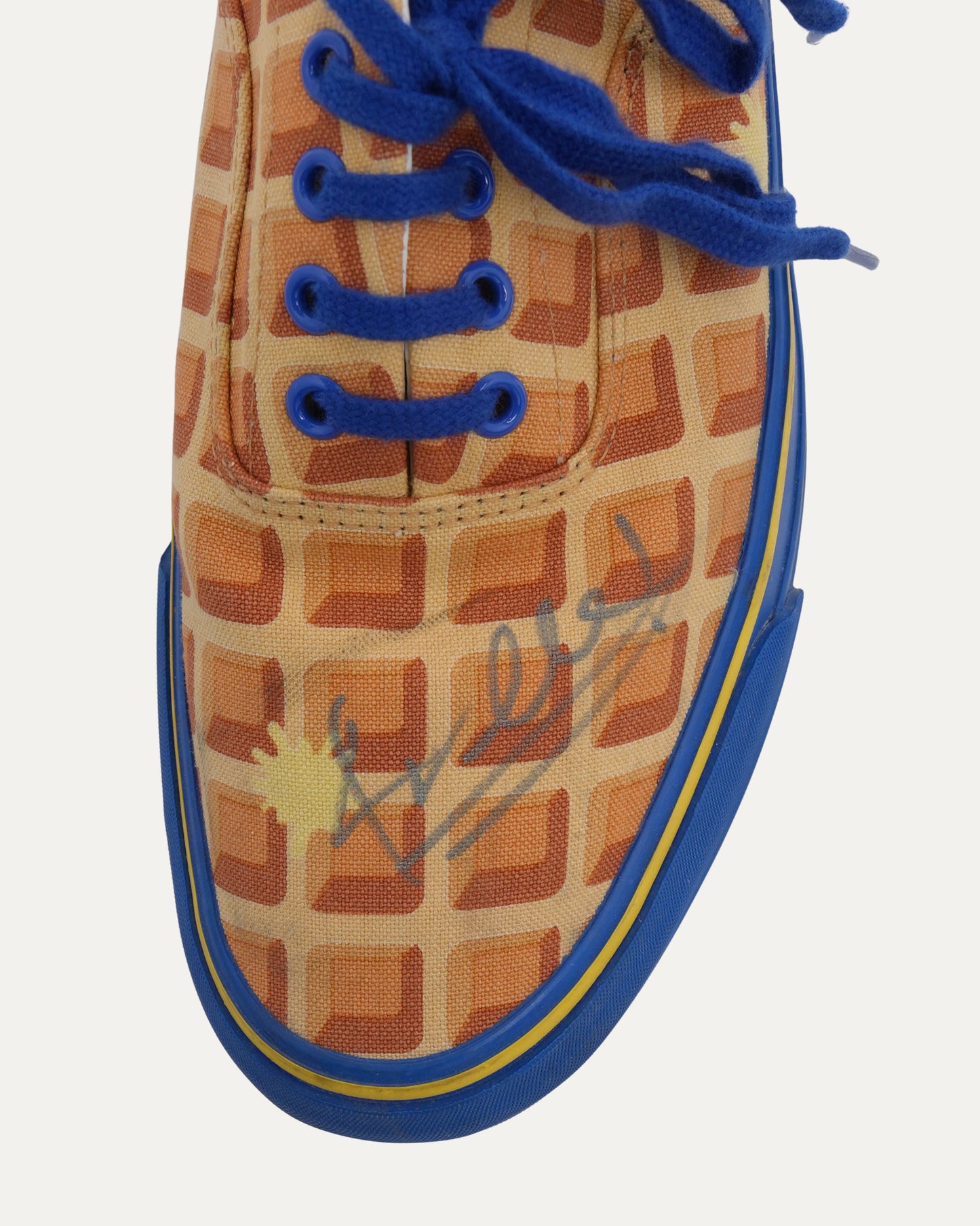 Ice Cream Star Trak Autographed Waffle Sneakers