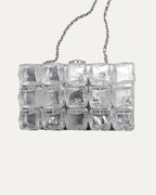 Ice Cube Minaudiere Bag