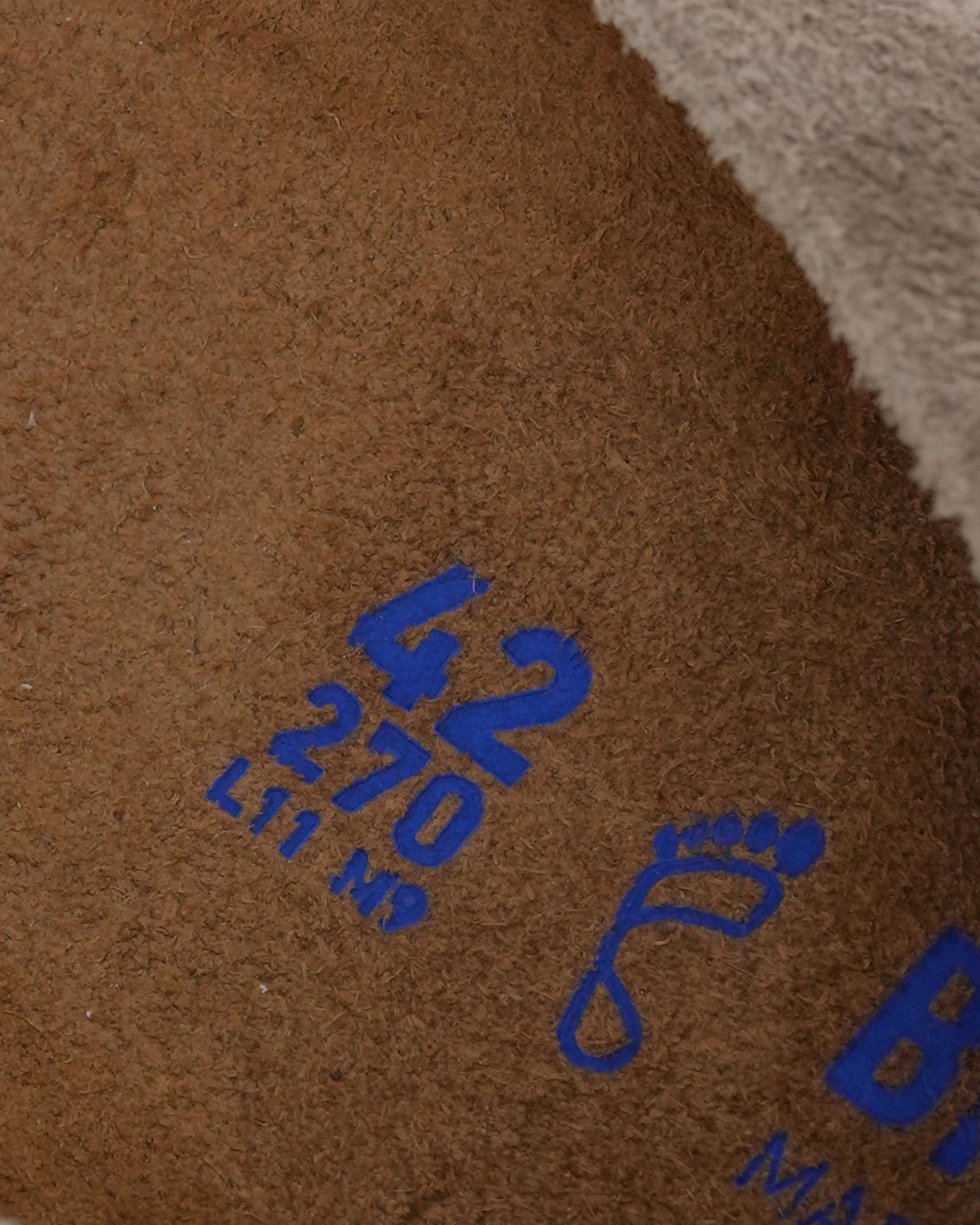 Cross Embellished Birkenstock Boston Suede Mule