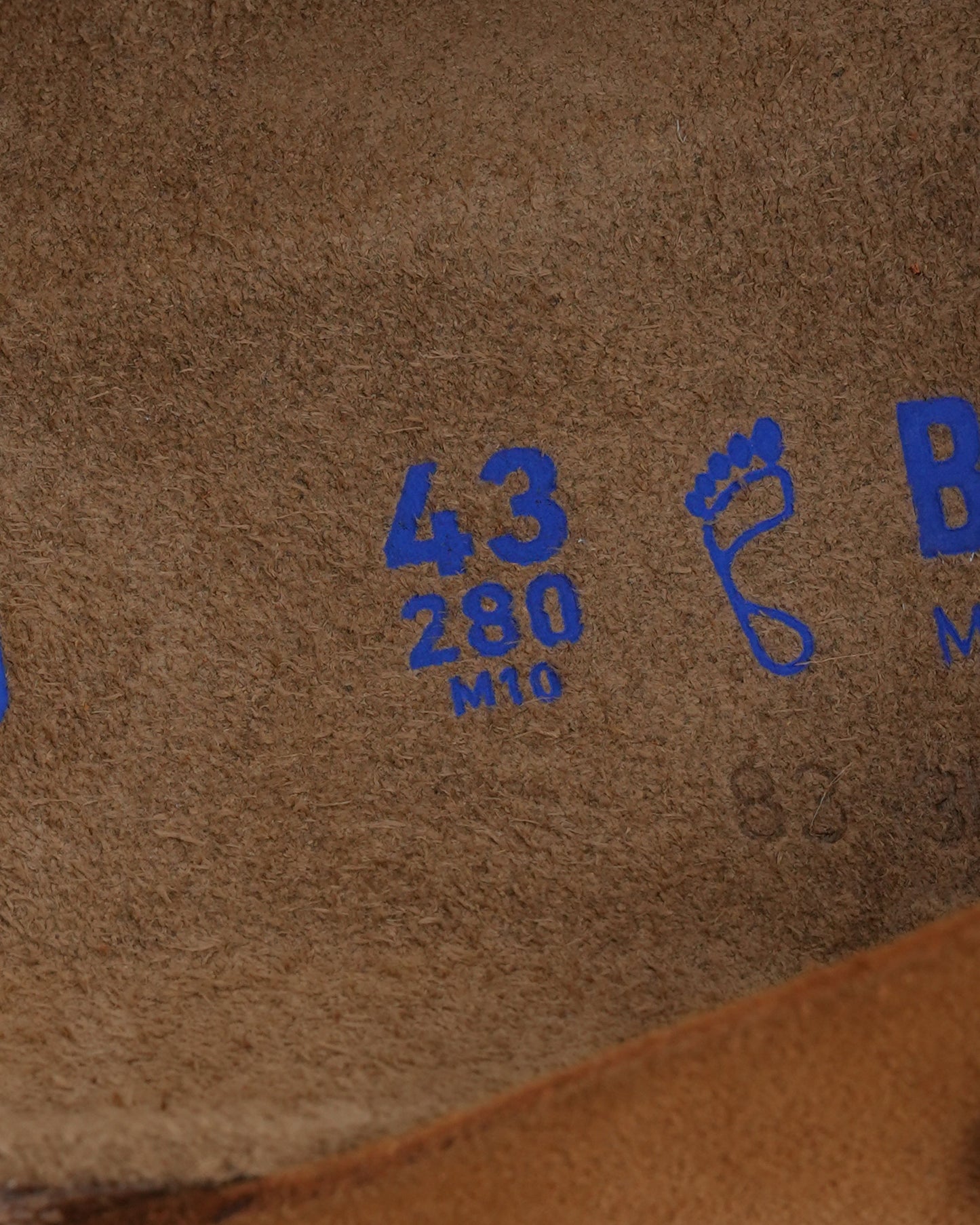 Dagger Embellished Birkenstock Boston Suede Mule