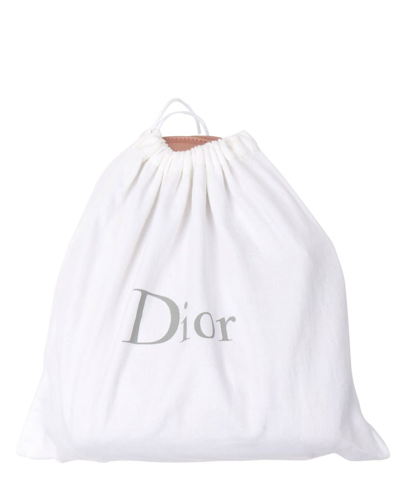 Mini Lady Dior Satin Swarovski Crystal Cannage Bag