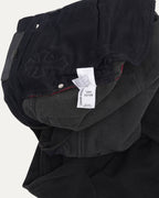 Flared Moleskin Cross Patch Pants