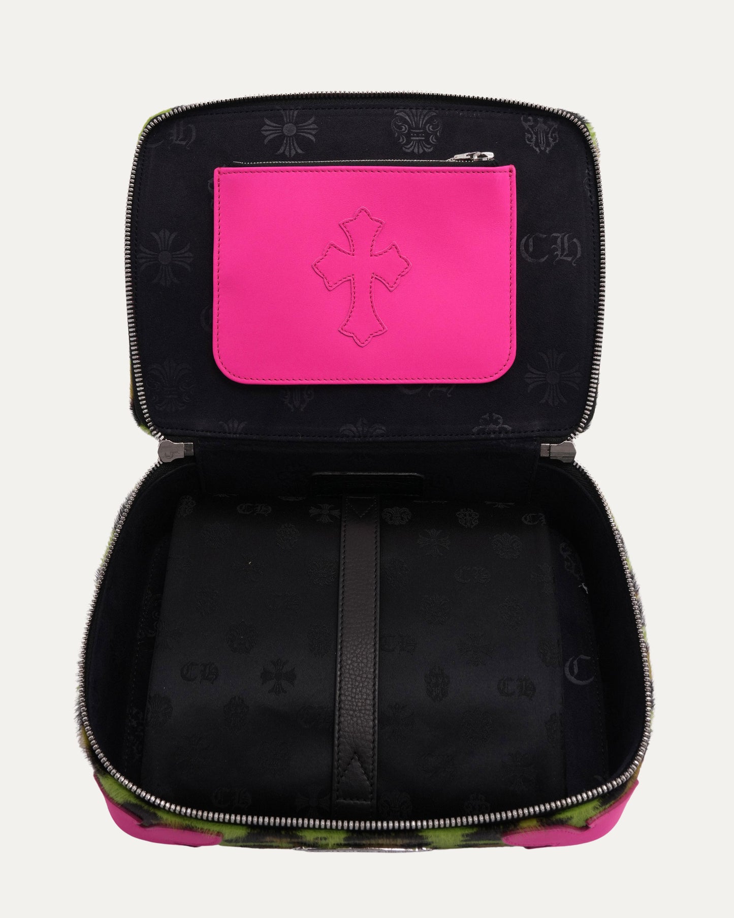 Leopard Pony Hair Jewelry Case