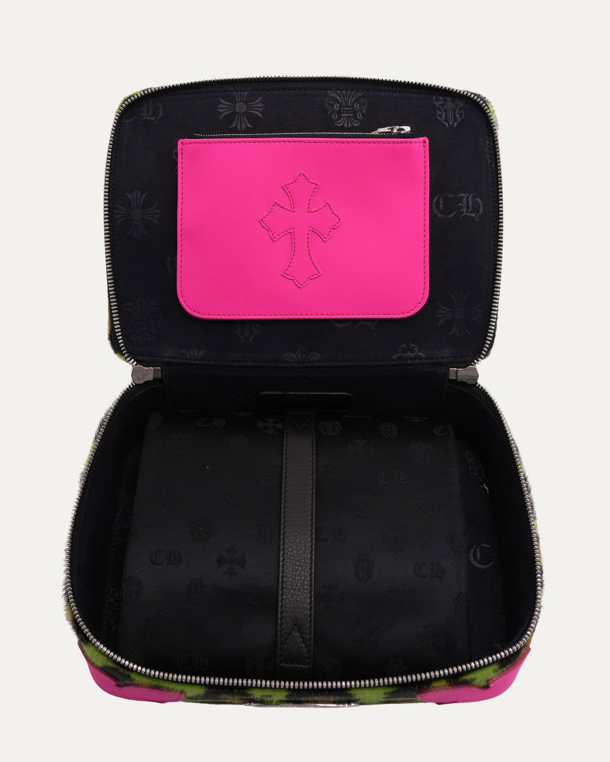 Leopard Pony Hair Jewelry Case