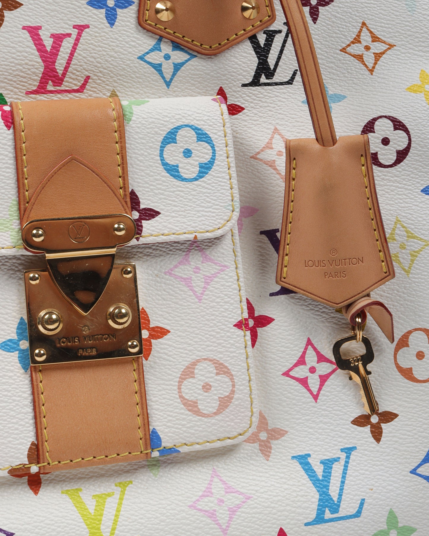 Multicolor Monogram Alma GM Bag