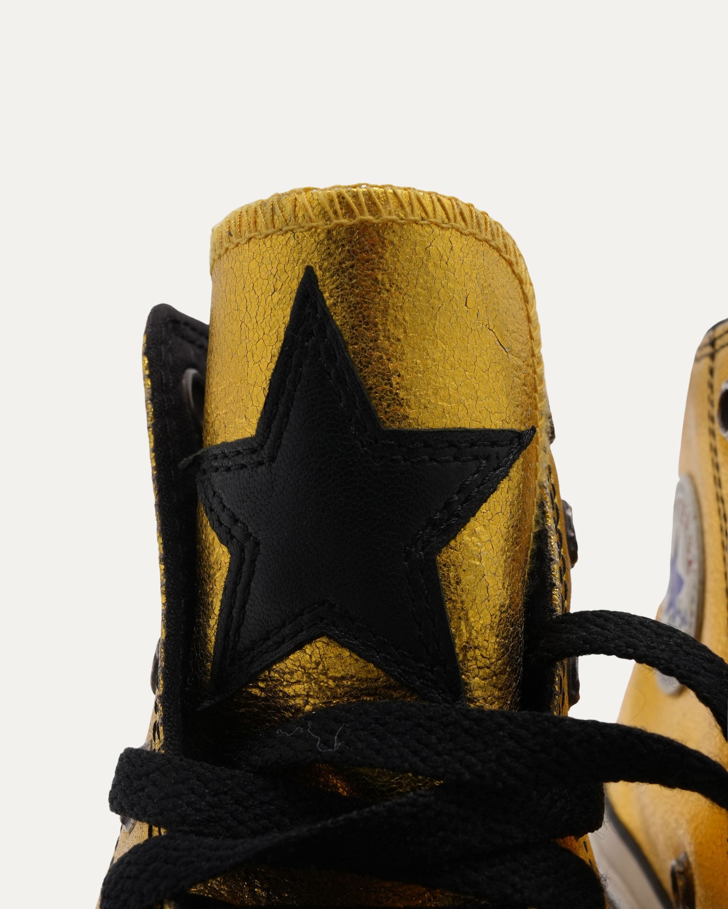 Leather Star Patch Chuck Taylor Sneakers