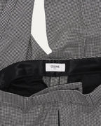 Houndstooth Shawl Collar Suit
