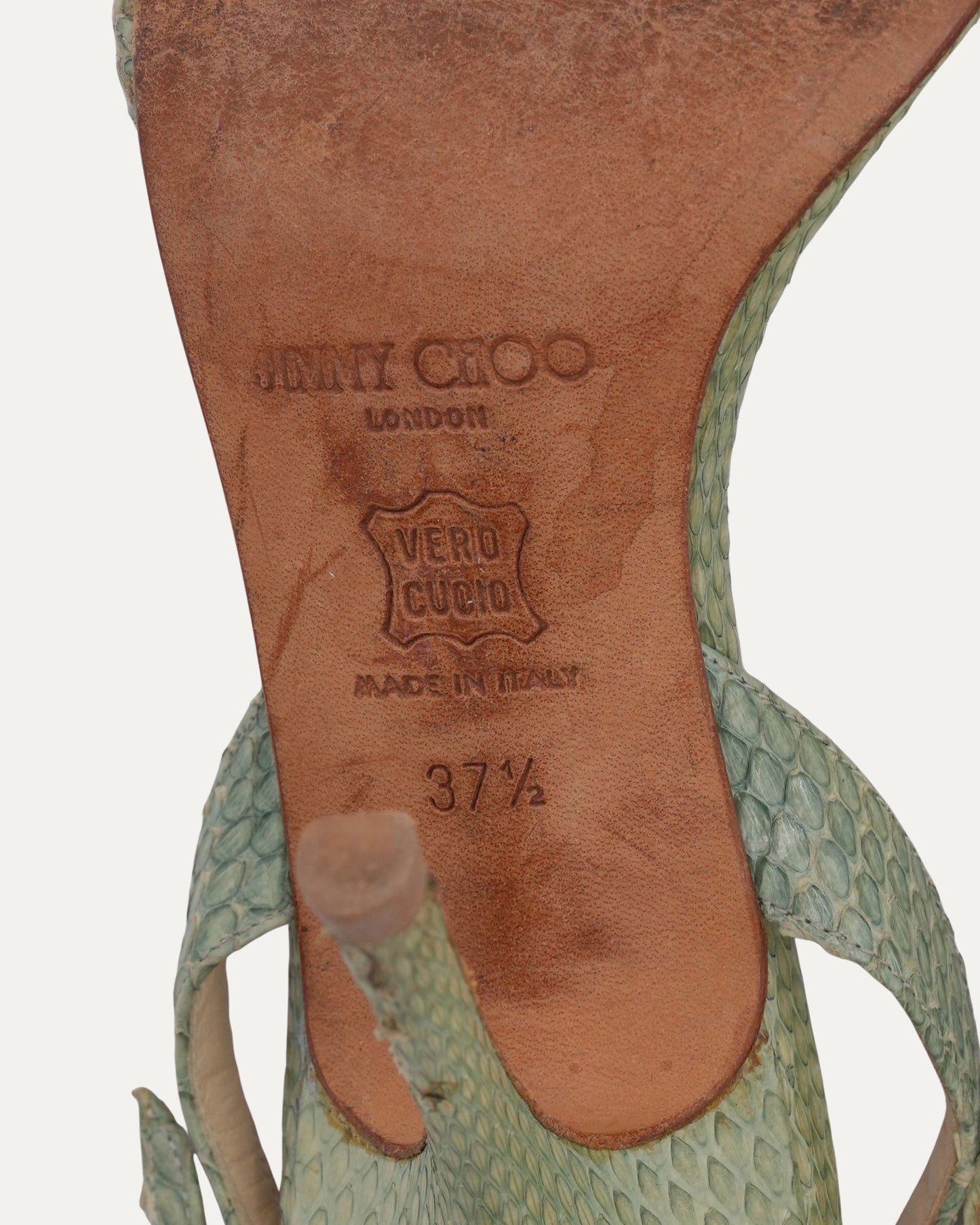 Snakeskin Elsy Heels