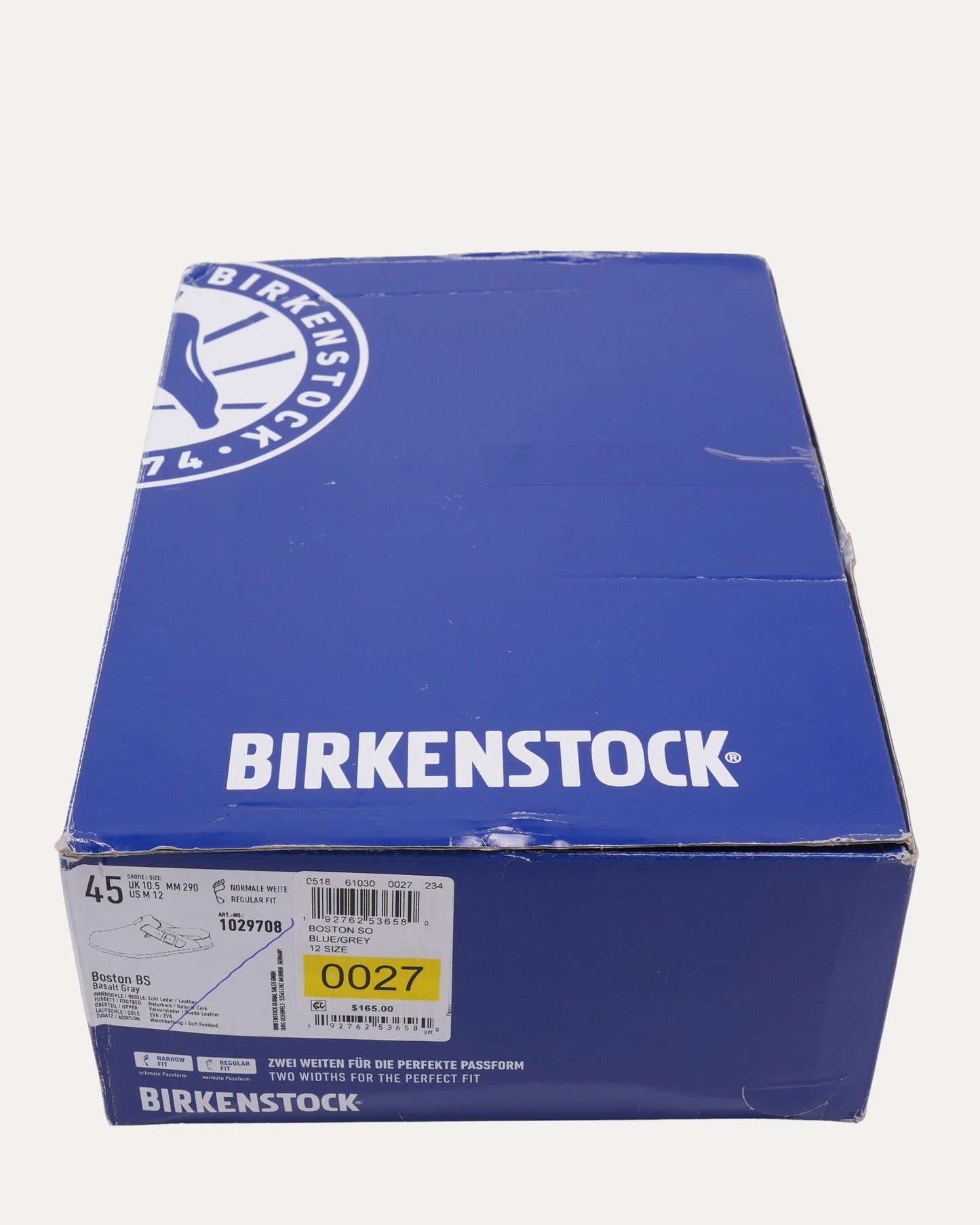 Dagger Embellished Birkenstock Boston Suede Mule