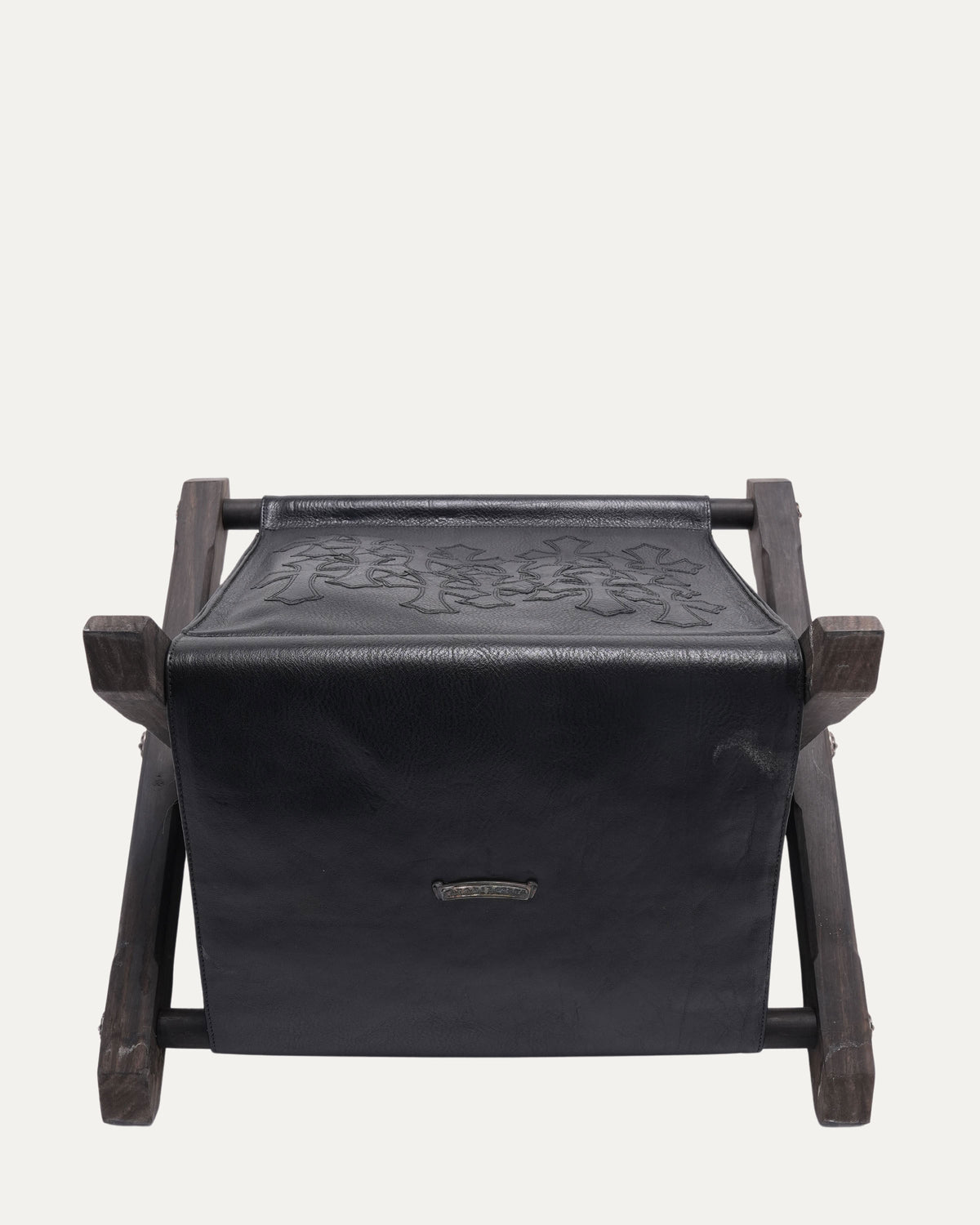 Leather Cross Patch Magazine Holder