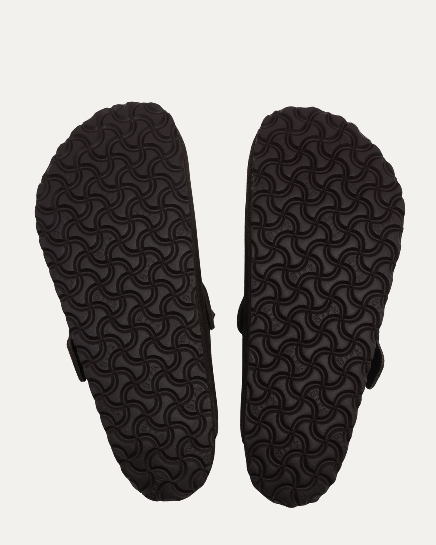 Cross Embellished Birkenstock Boston Suede Mule