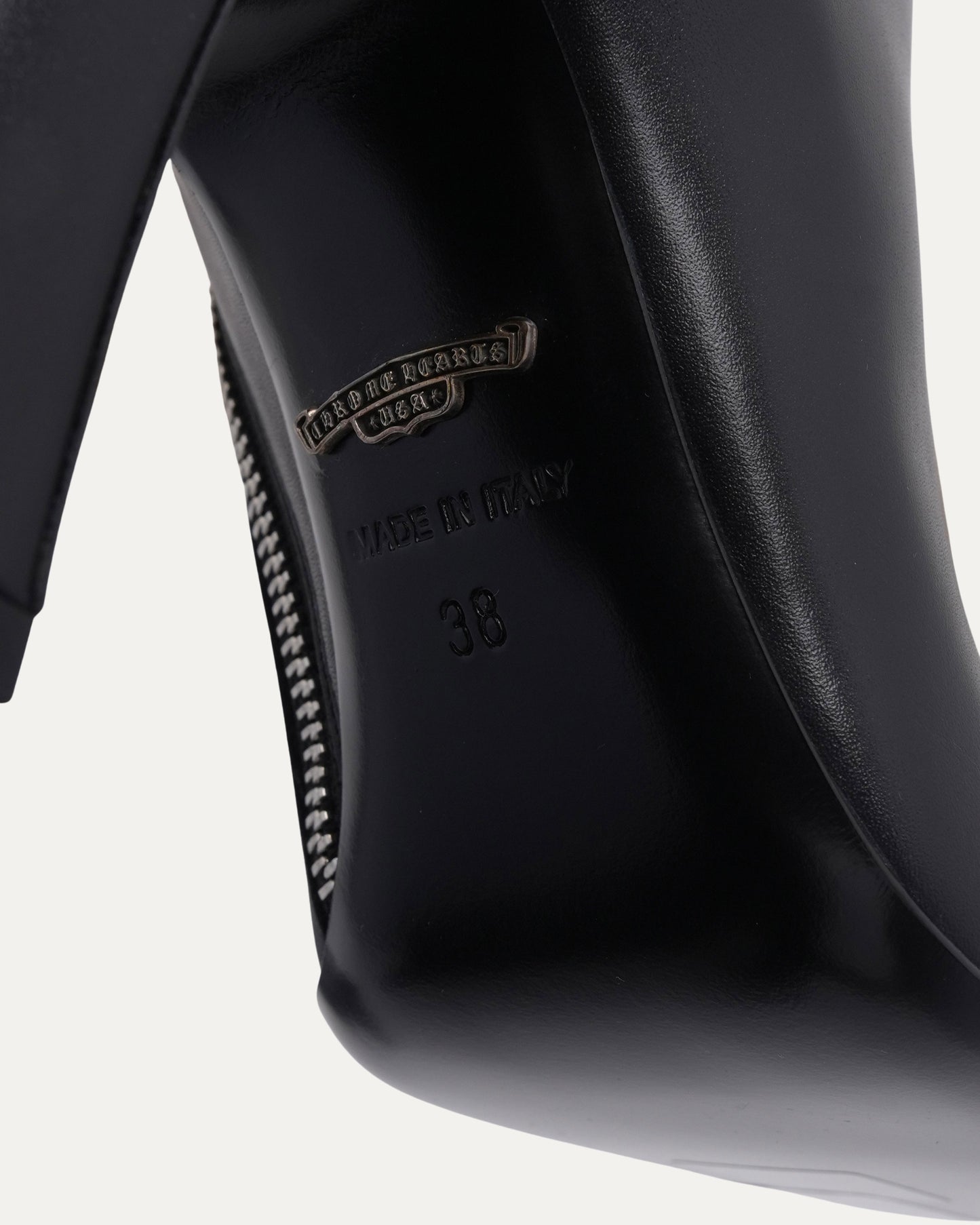 Leather Cross Patch Sugar Jones Boots