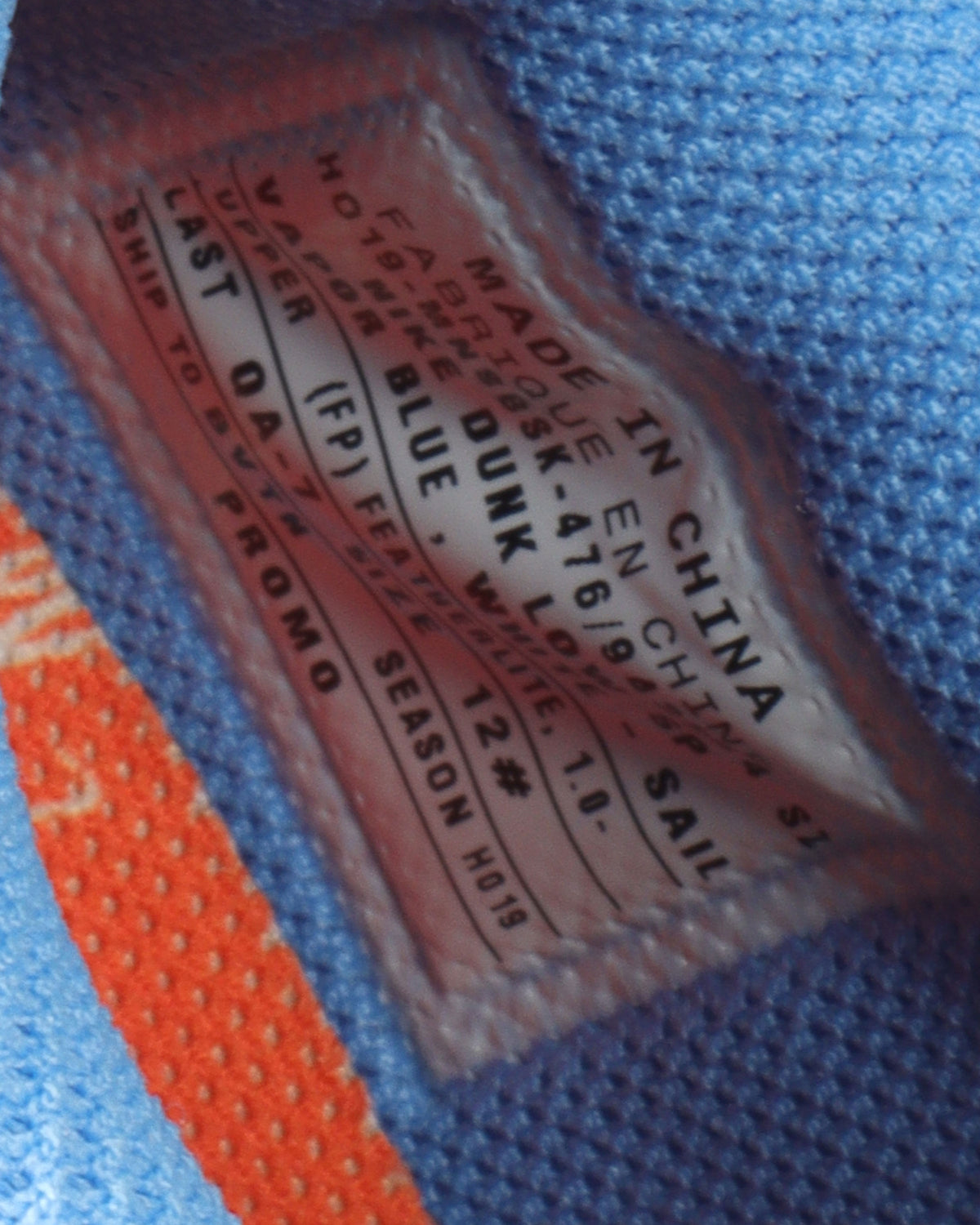 Dunk Low Off White Futura UNC