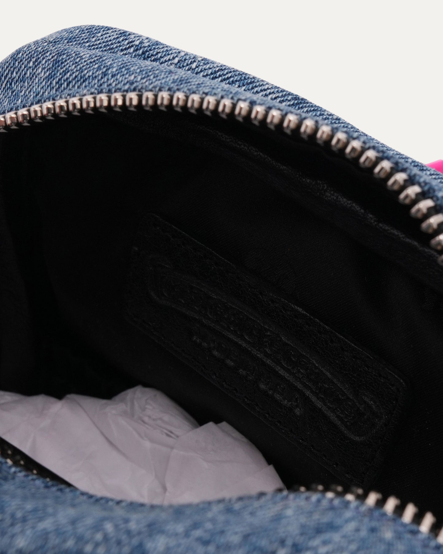 Cross Patch Denim Cross Body Taka Bag