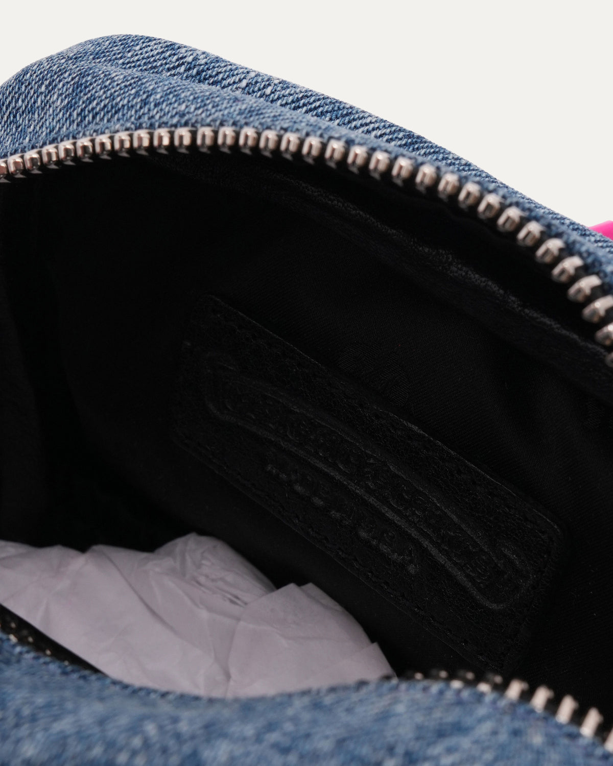 Cross Patch Denim Cross Body Taka Bag