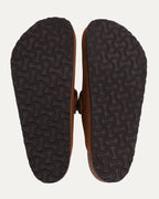Dagger Embellished Birkenstock Boston Suede Mule
