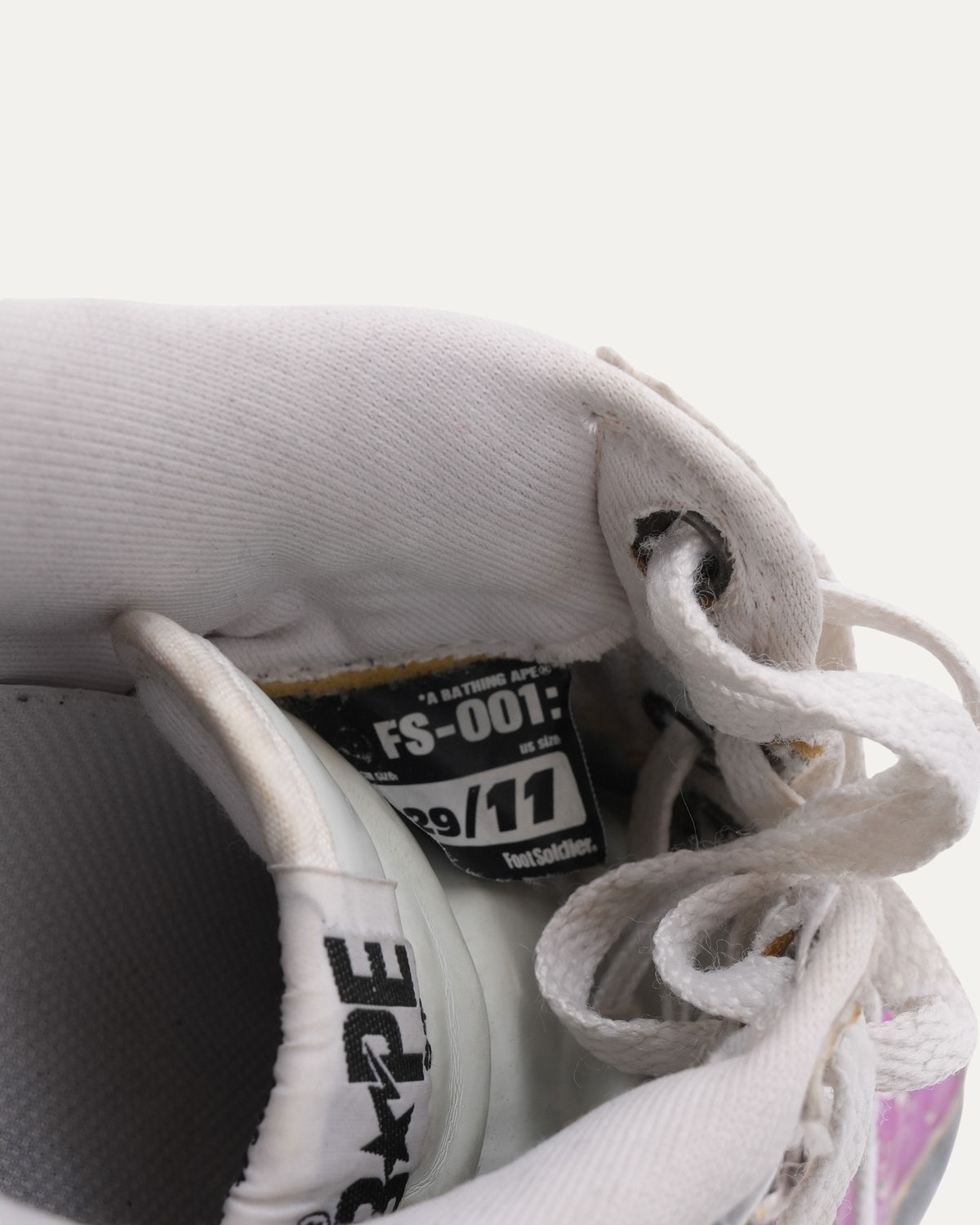 Patent Leather Bape Sta Sneakers