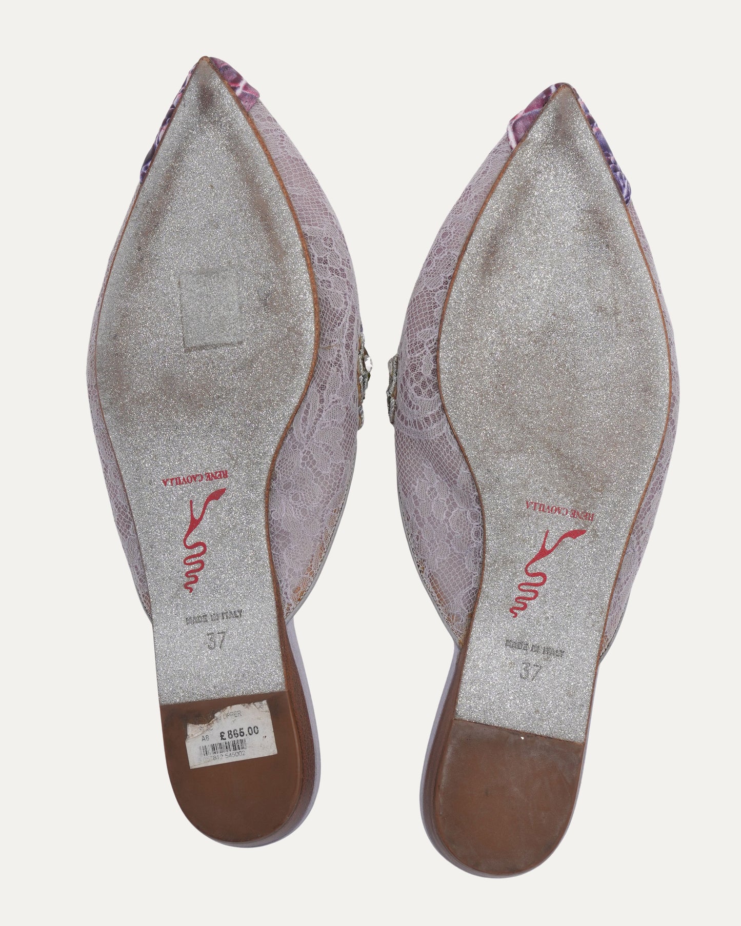 Jewel Embellished Mules