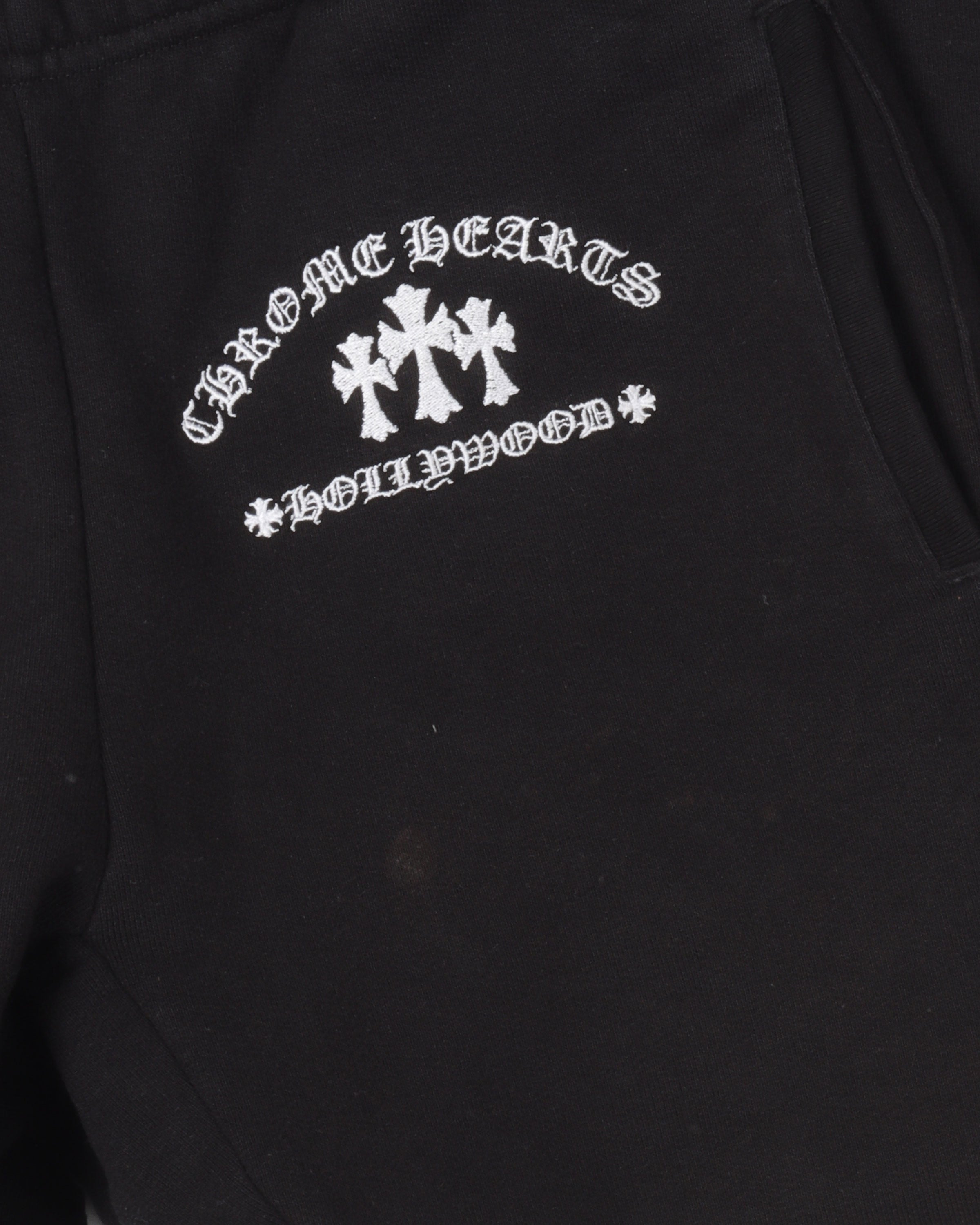 Embroidered Cemetery Cross Sweatpants