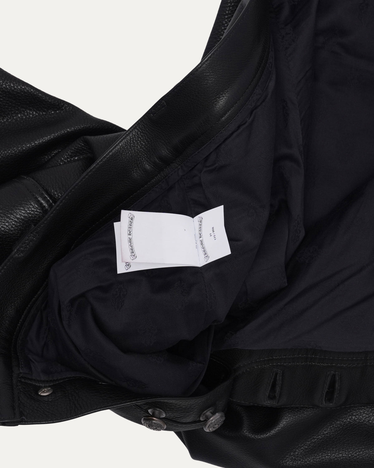 Fleur Knee Leather Carpenter Pants