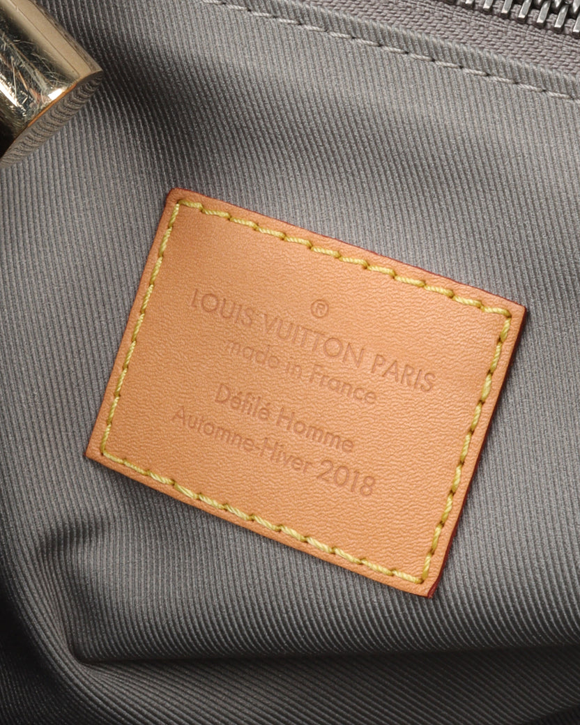 Louis Vuitton Titanium 50 Grey Keepall Bandouliere
